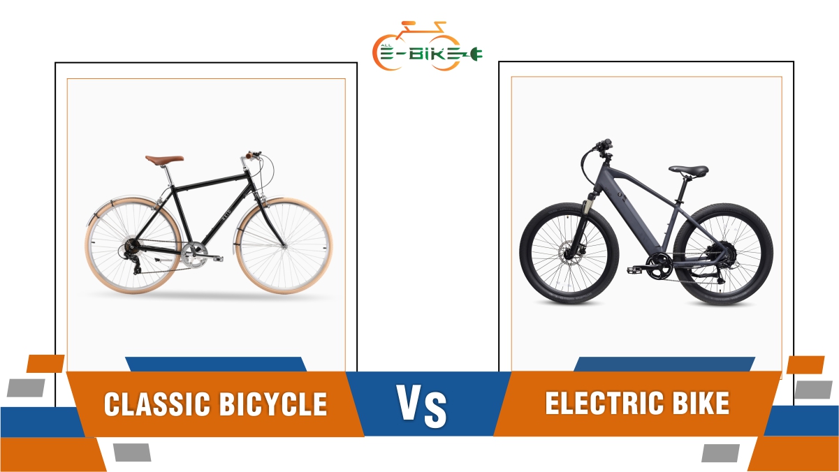 CLASSIC BICYCLE VS ELECTRIC BIKE
