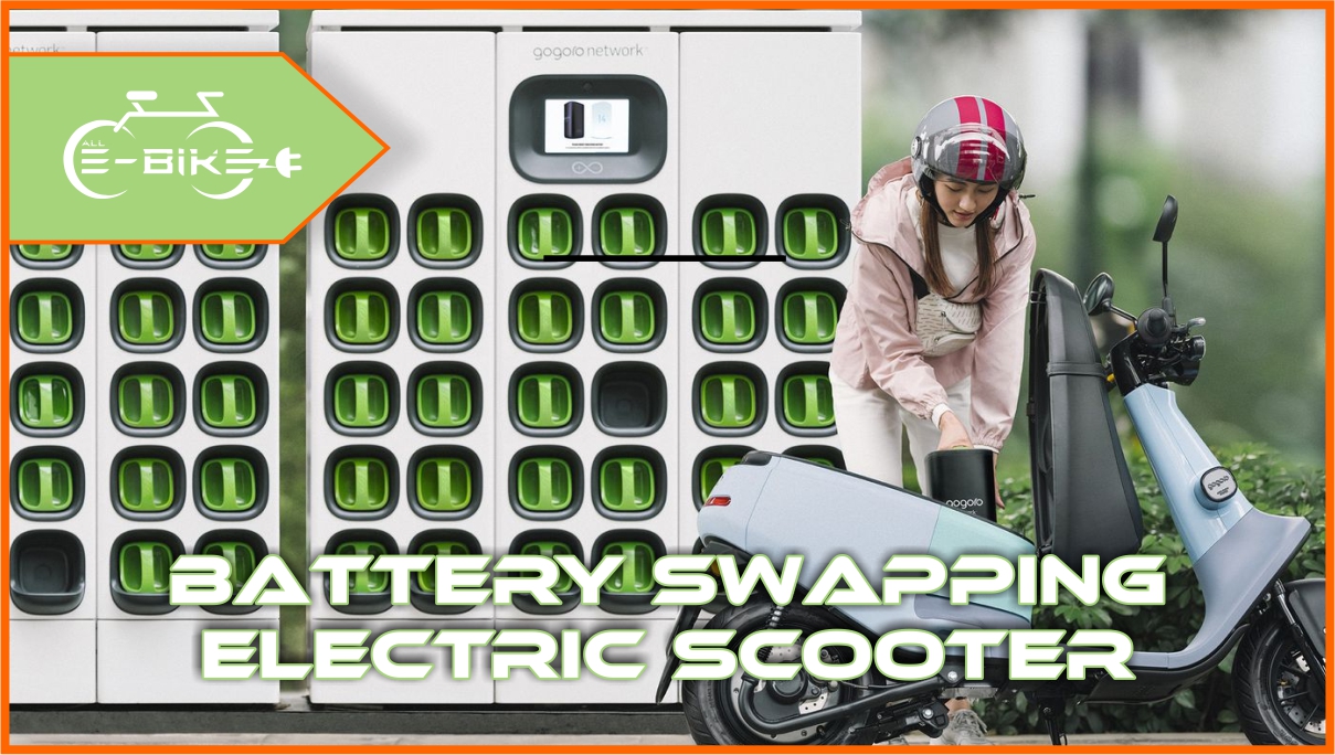 Battery Swapping Electric Scooter