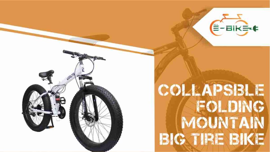 Collapsible Folding Mountain Big Tire Bike