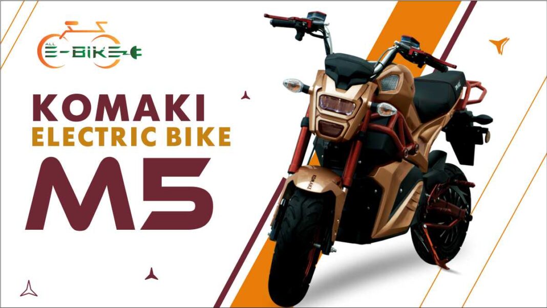 Komaki Electric Bike Review Komaki Electric Bike M5 AllElectric Bikes